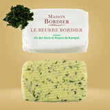Maison Bordier Butter - Wild Garlic and Kampot Pepper - 125g / 4.4 oz