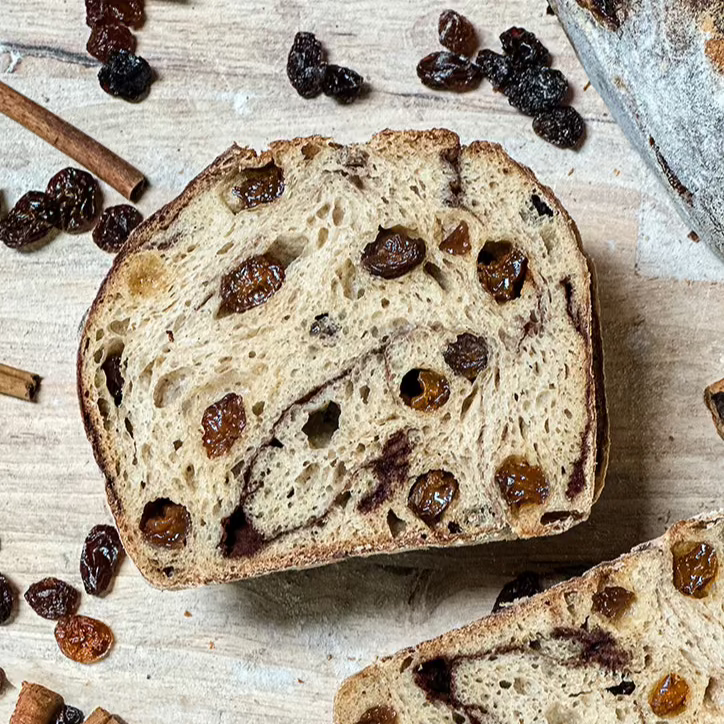 Cinnamon Raisin Sourdough Bread