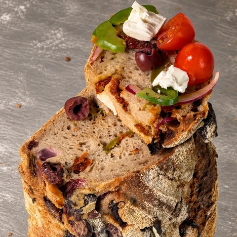 Greek Salad Sourdough