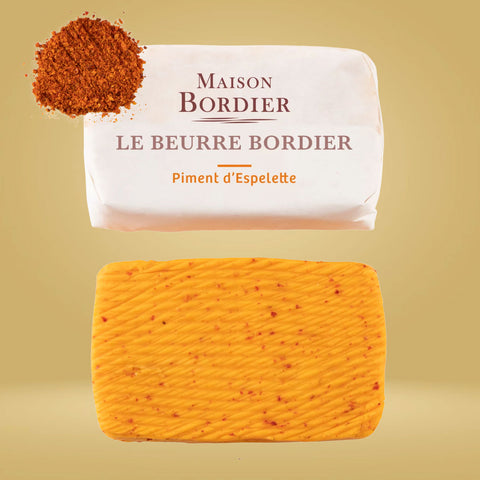 Maison Bordier Butter - Espellete Pepper - 125g / 4.4 oz