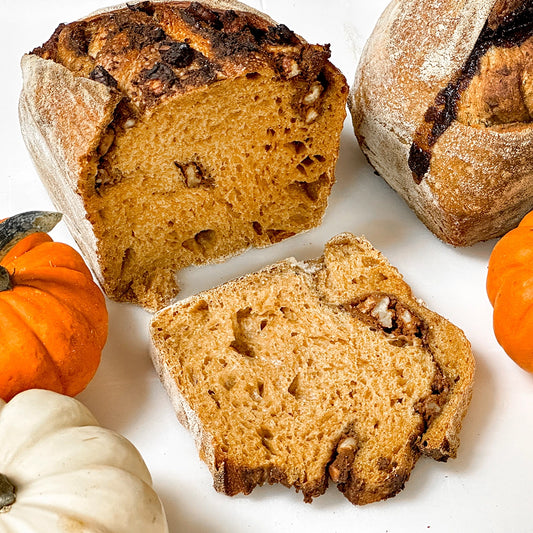 Pumpkin Pecan Bread | Sourdough