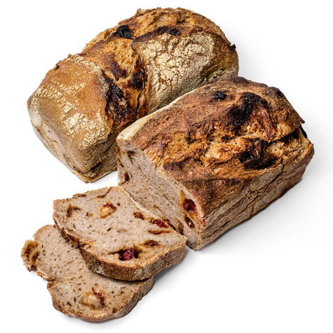 Garlic tomato sourdough loaf