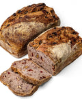 Sourdough bread with walnuts and cranberries